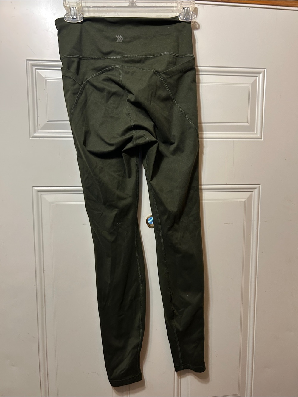 Olive Green Active Leggings XS